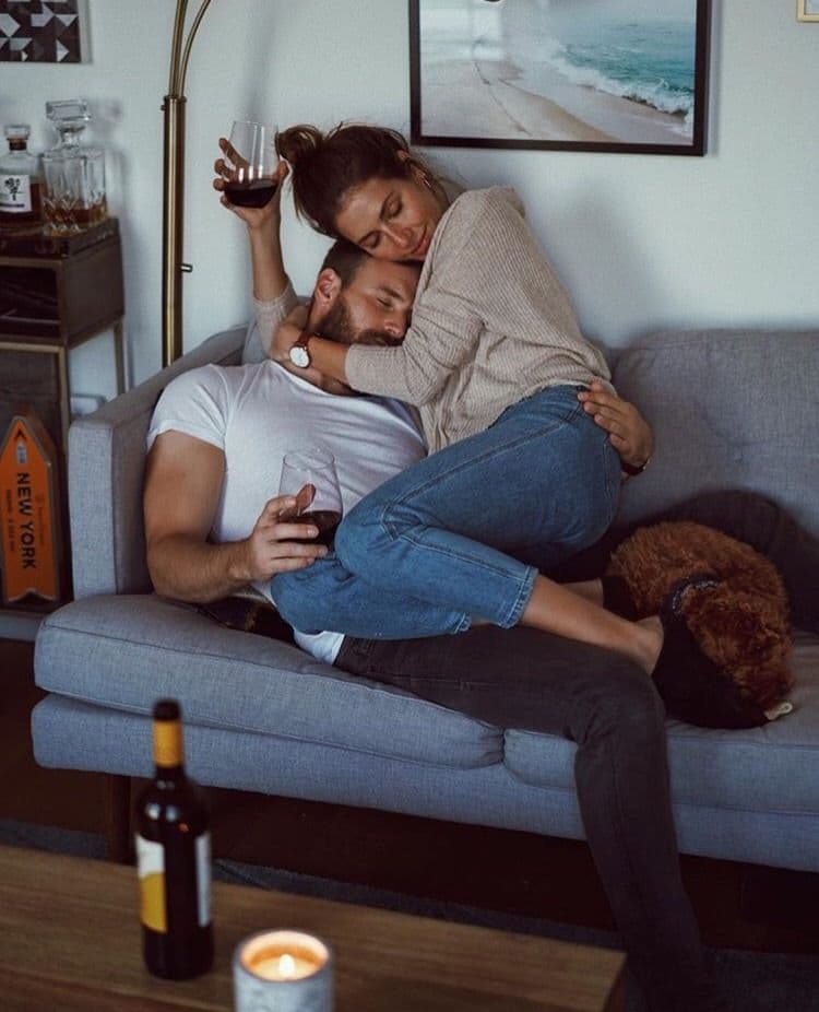 Happy couple